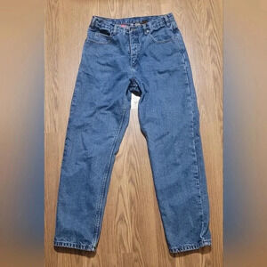 Classic Blue Straight Leg Jeans